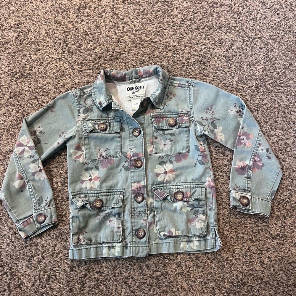 OshKosh B'gosh Floral Kids Jacket